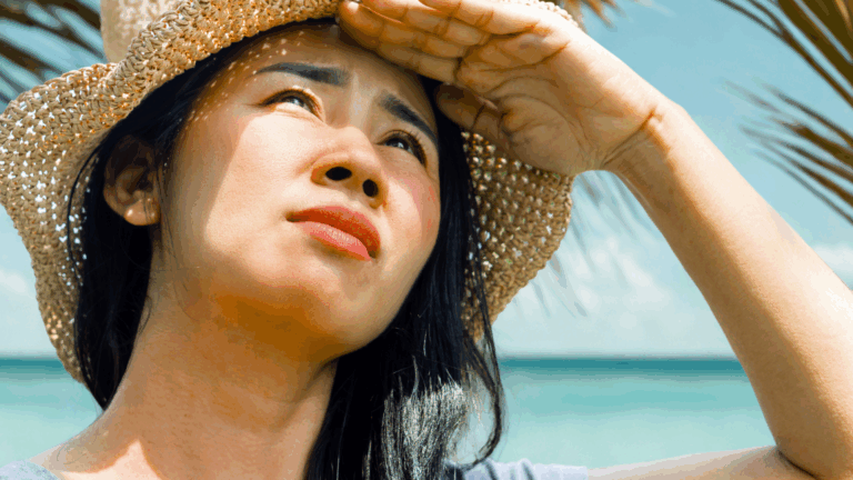 A Woman In Natural Sunlight.